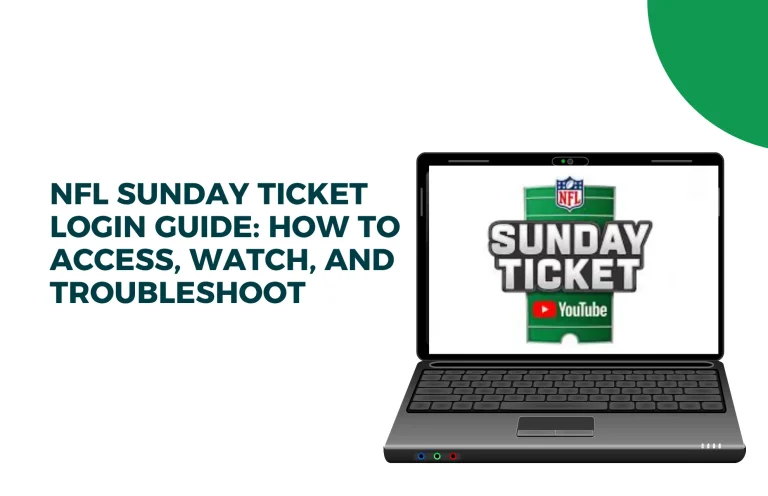 NFL Sunday Ticket Login